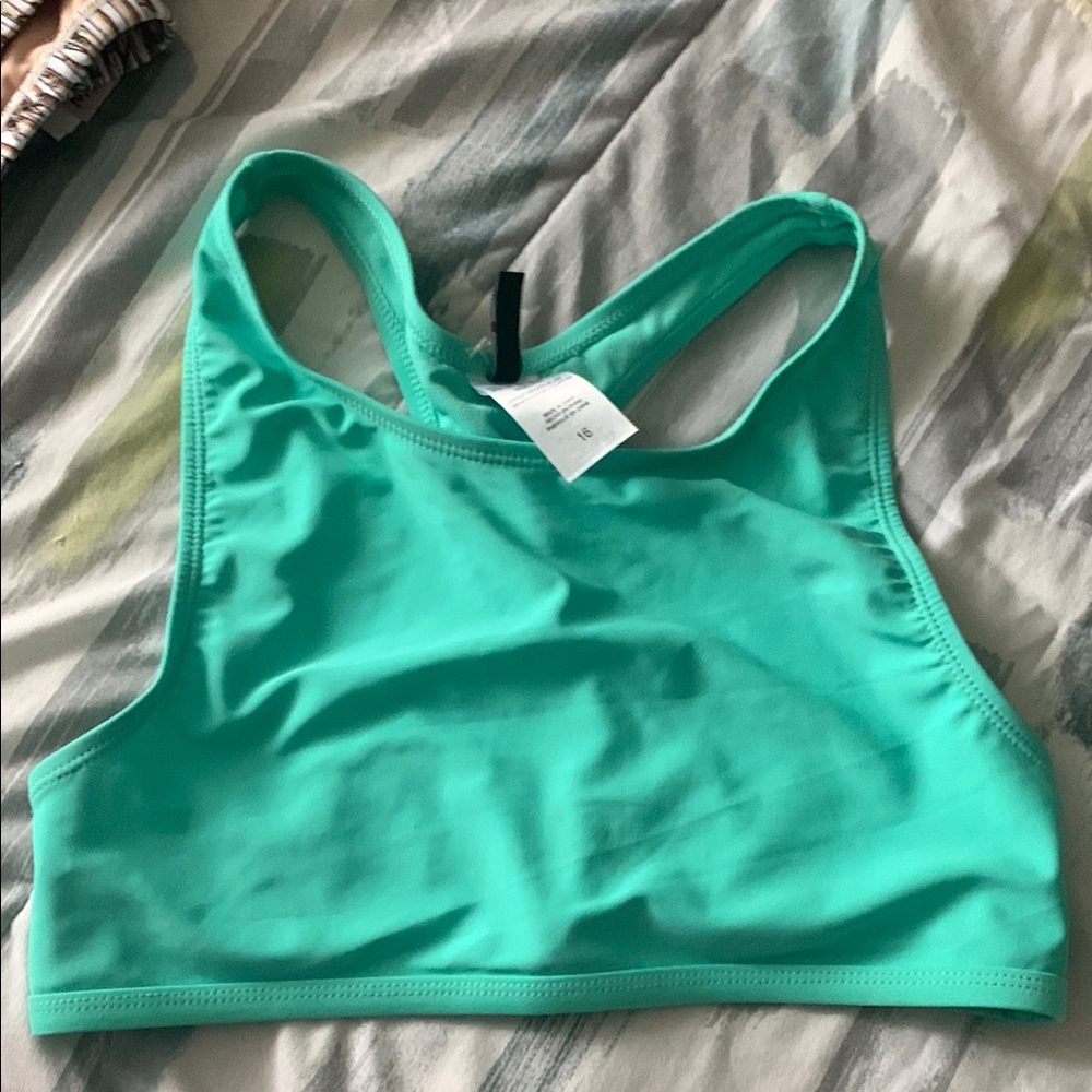 Spyder Teal Green Women's Swim Bikini Top